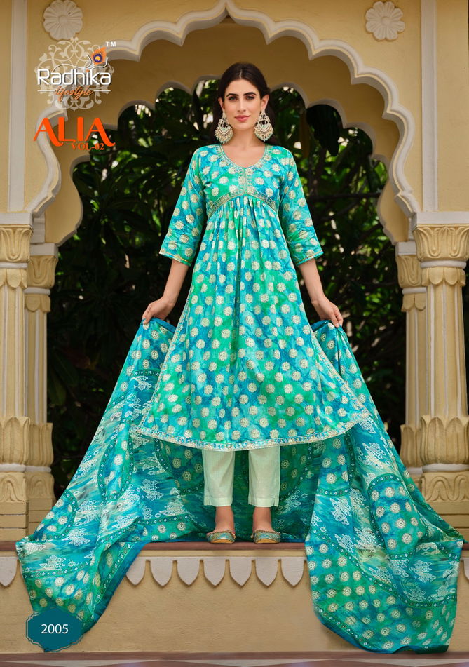 Alia Vol 2 By Radhika Readymade Salwar Suits Catalog
